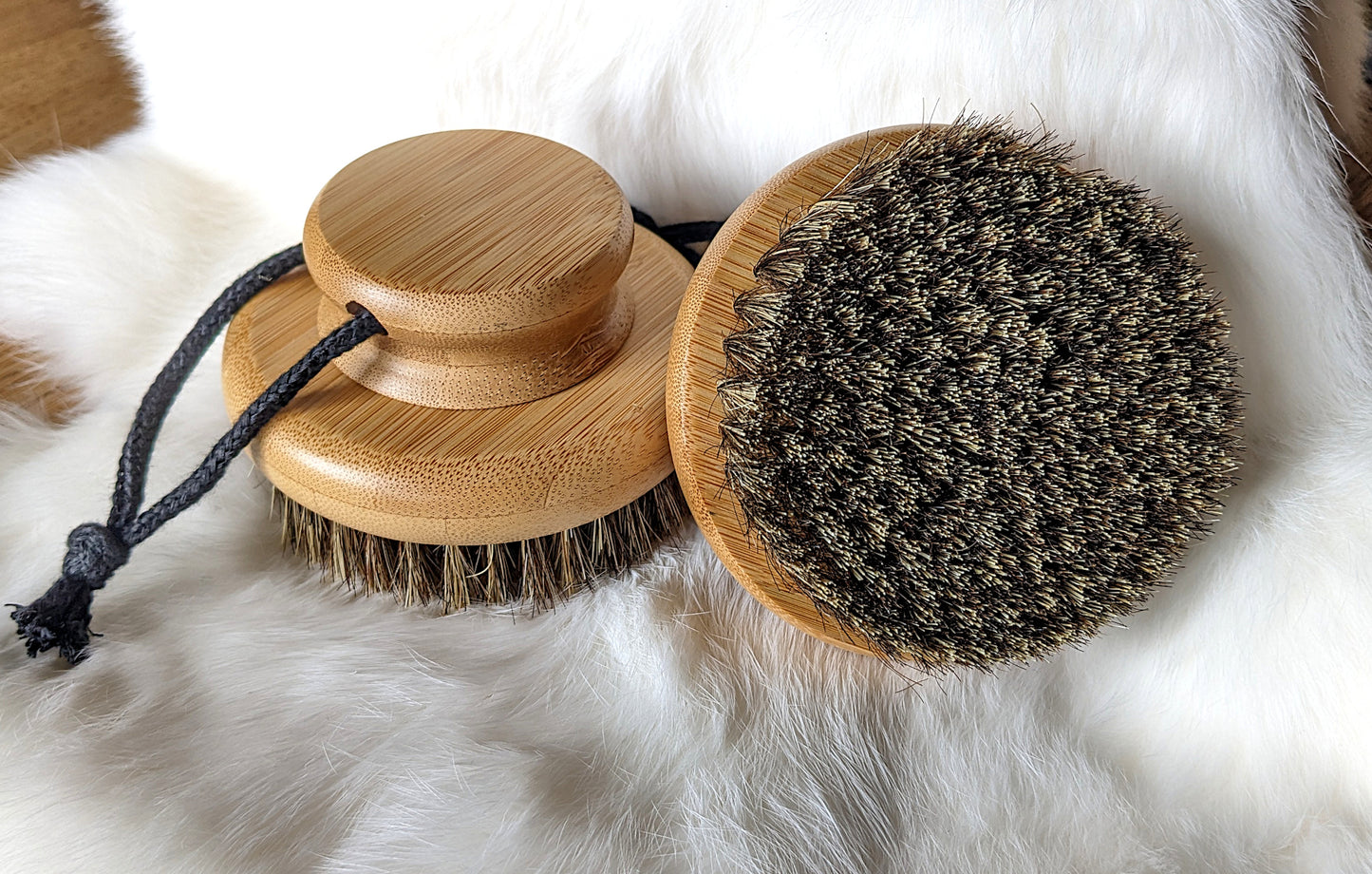 Dry Brush - Natural Wood & Horse Hair