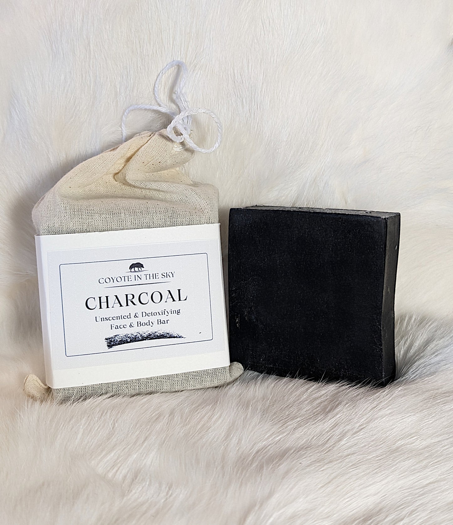 Charcoal- Unscented Bar Soap