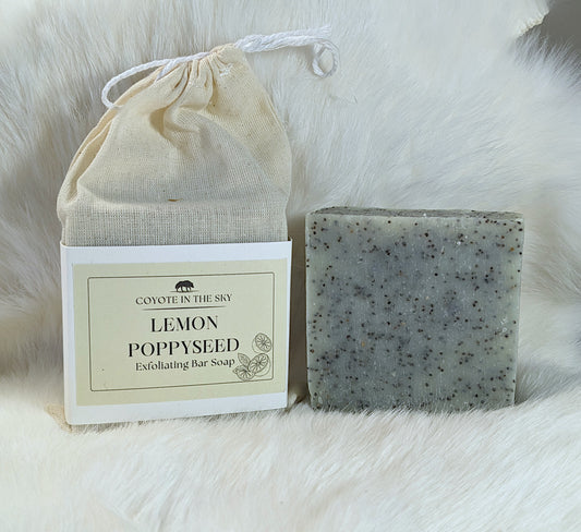 Lemon Poppy - Exfoliating Bar Soap